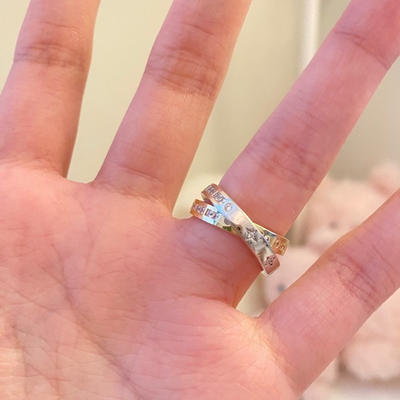 APM Love Our Planet morse code double ring - Picture 3 of 4